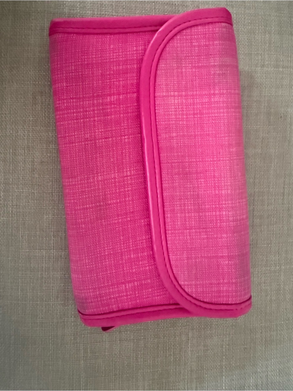 Pink Women's Fold-Over Wallet